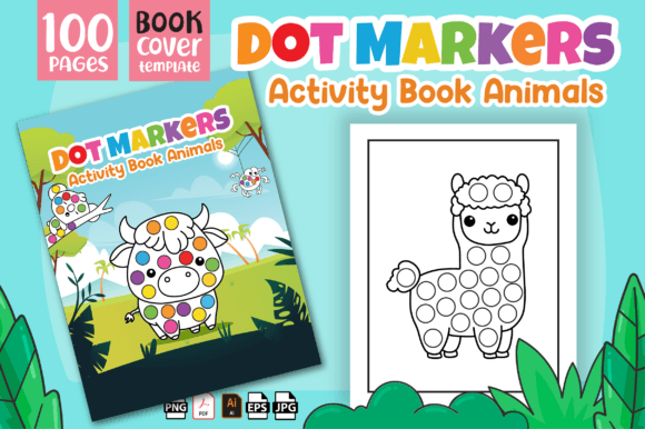 Download Dot Markers Activity Book Animals - KDP - Activity Collection